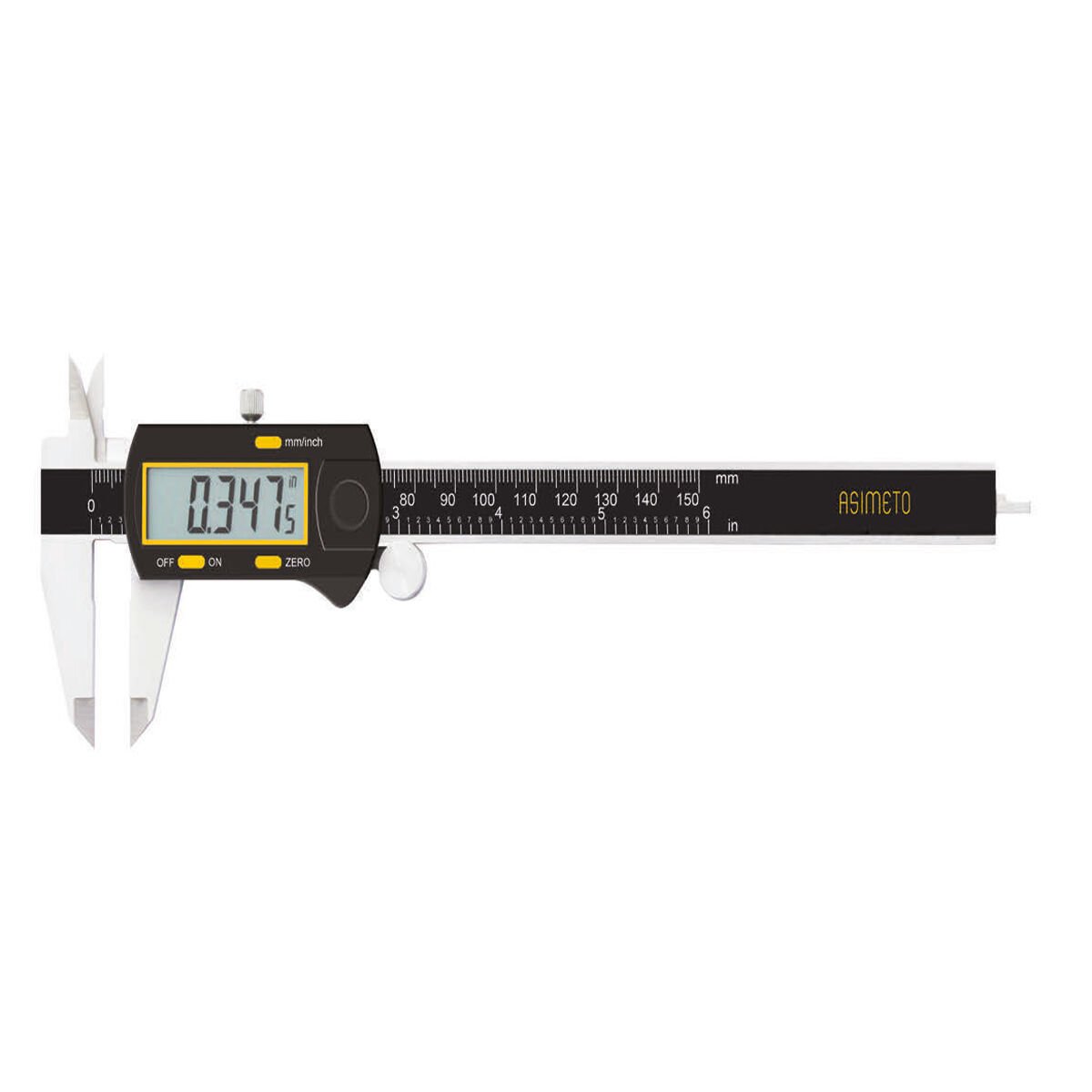 AS-307261 Asimeto 0-150mmx0.01 Dijital Kumpas New Line