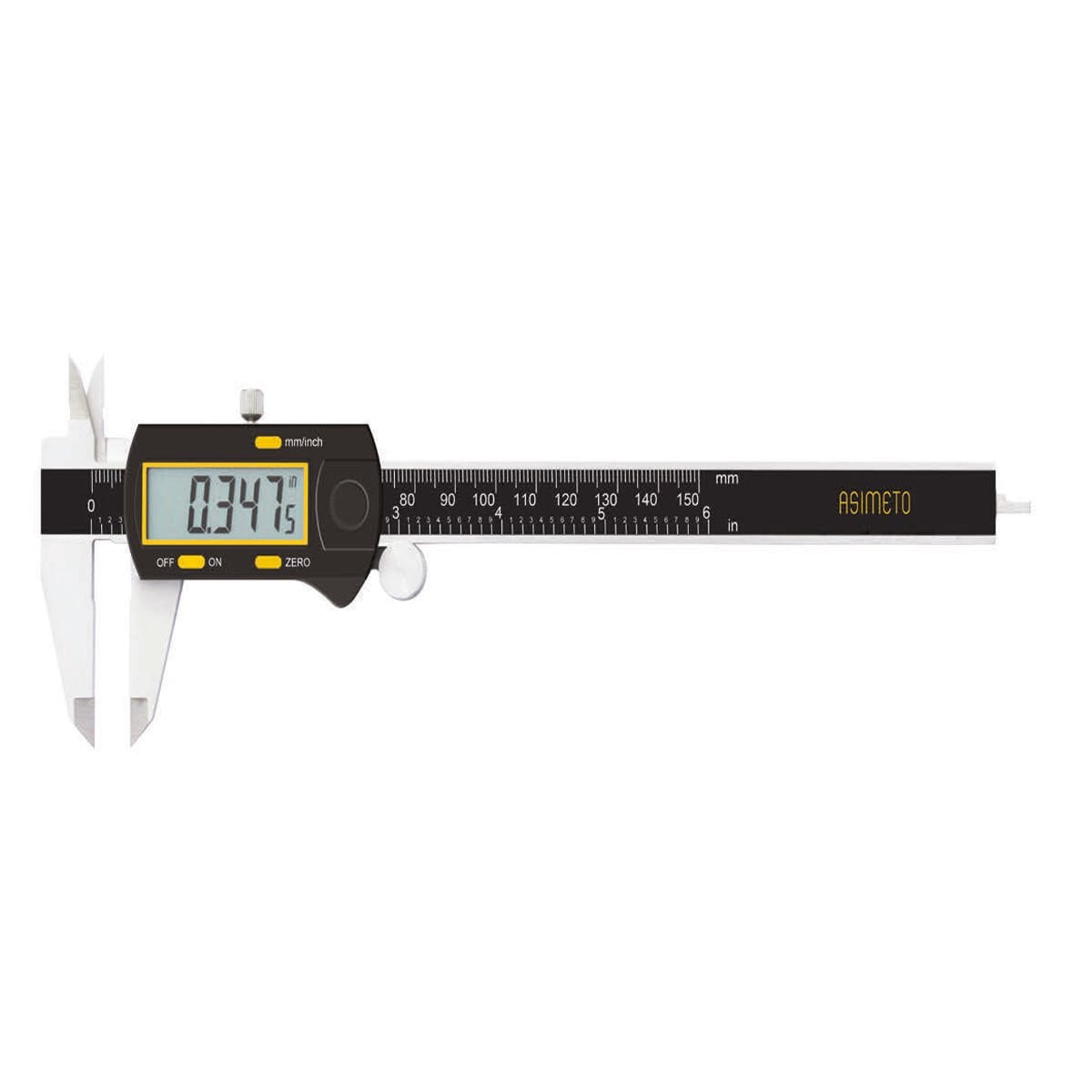 AS-307281 Asimeto 0-200mmx0.01 Dijital Kumpas New Line