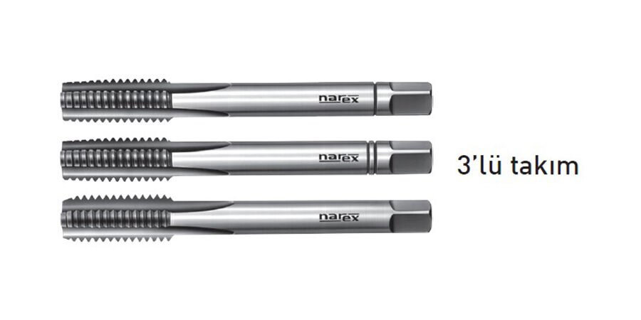 W7/16''-14 CZTOOL EL KILAVUZ TAKIMI HSS