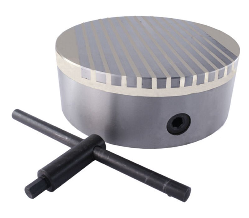 200mm KRASNIC YUVARLAK MANYETİK TABLA 12 Kgf