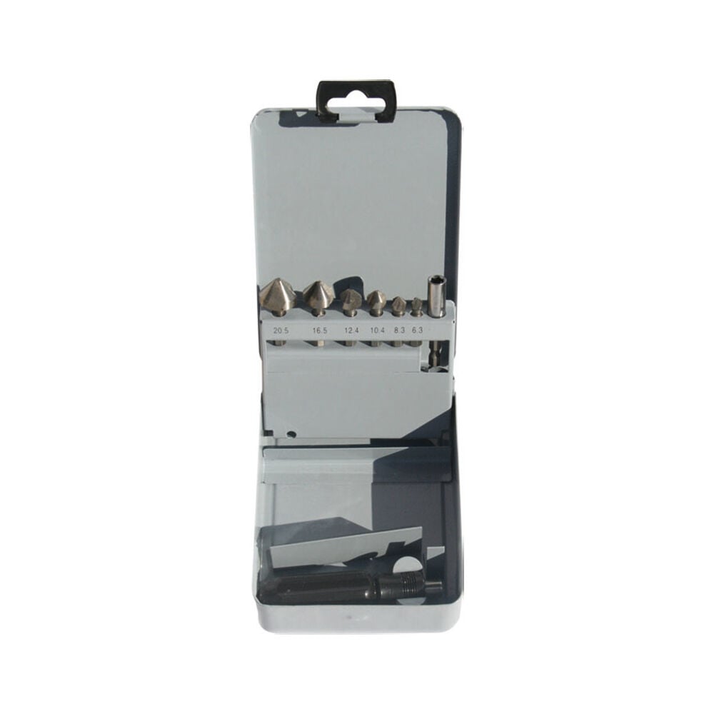 1/4'' SAPLI SET 6 PARÇA HAVŞA FREZE 90° HSS DIN335