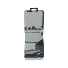 1/4'' SAPLI SET 6 PARÇA HAVŞA FREZE 90° HSS DIN335