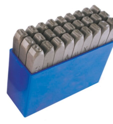 6mm MASUS ÇELİK HARF TAKIMI