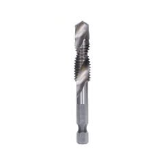 M4 CZTOOL BITS SAPLI 1/4'' KOMBİNE KILAVUZ HSS