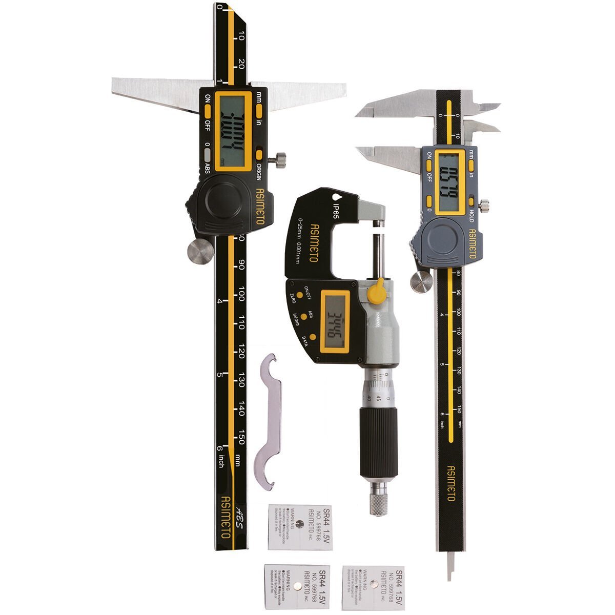 DİJİTAL KUMPAS, DERİNLİK KUMPAS, MİKROMETRE SETİ