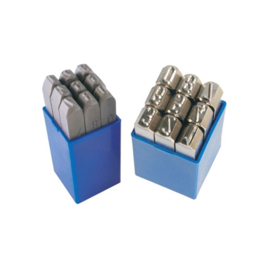 6mm MASUS ÇELİK RAKAM TAKIMI NO:6